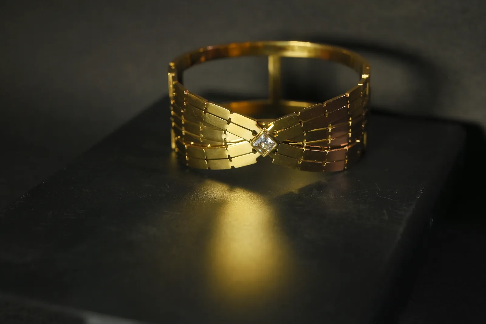 Golden Bow Cuff