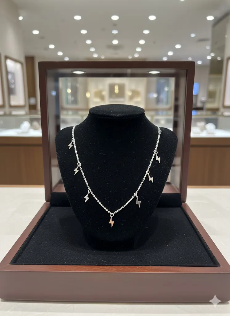 Electric Spark Necklace
