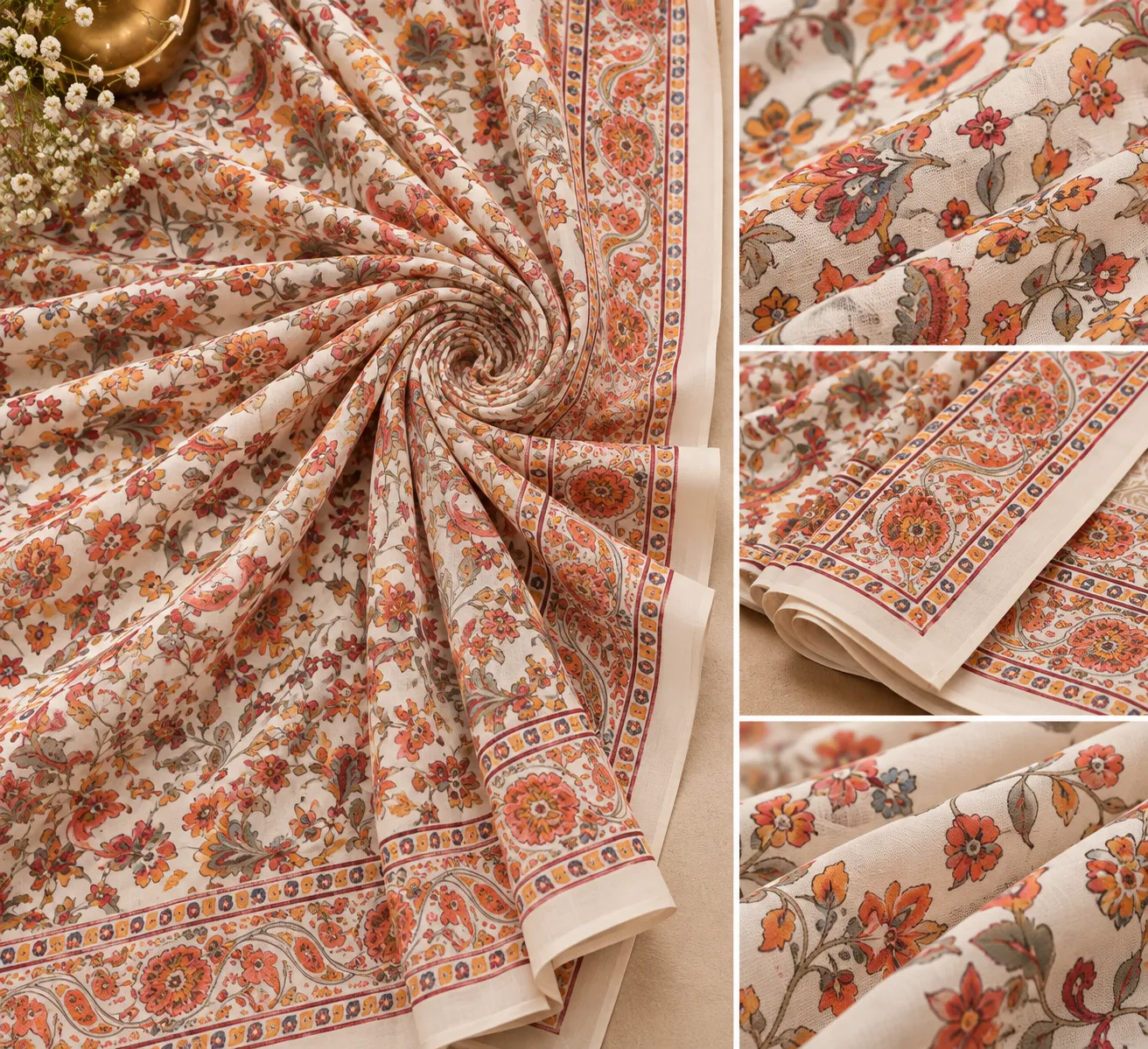 Indira Multicolour Banarasi Charm